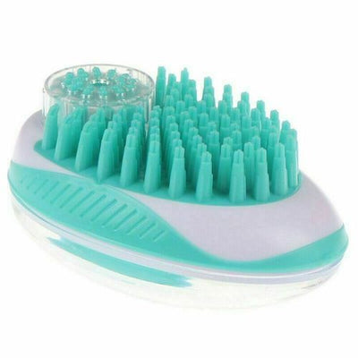 New Shower Bath Cleaning Grooming Silicone Brush Comb Hair Pet Dog Removal Tool