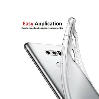 For LG V30 Case - Clear Thin Soft TPU Silicone Back Cover