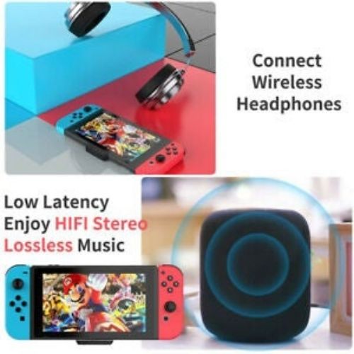 Bluetooth Adapter for Nintendo Switch PS4 PC Wireless USB C Audio Transmitter