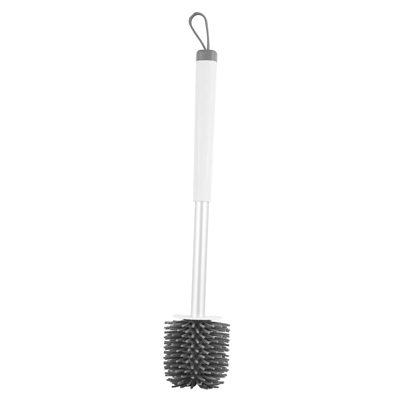 Toilet Brush Holder Set Silicone Bathroom Washroom Cleaning Tool New