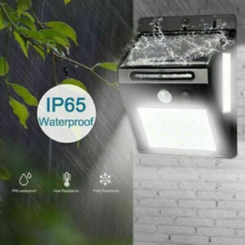 Solar Sensor Wall Light 100 LED Motion Lights Outdoor Security Home Lamp