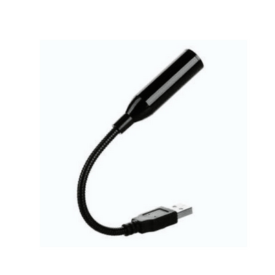 Mini Flexible USB Recording Microphone Mic for Laptop Desktop Notebook PC Black