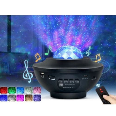 Star Projector Night Light Starry Ocean Sky Party Baby Kids Room Lamp Halloween