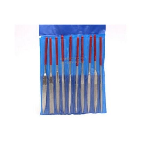 Files Set Metal Needle Carving Jewelry Diamond Glass Stone Wood Tool 10PCS