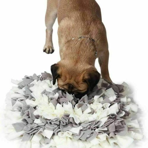 Pet Dog Sniffing Mat Find Food Training Blanket Play Toys Dog Mat For Relieve CA