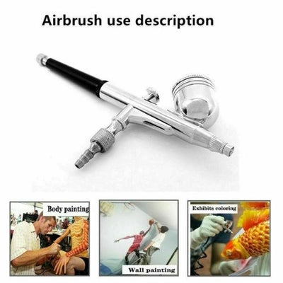 Portable Mini Size Spray Pump Pen Air Compressor Set for Art Painting Tattoo Kit