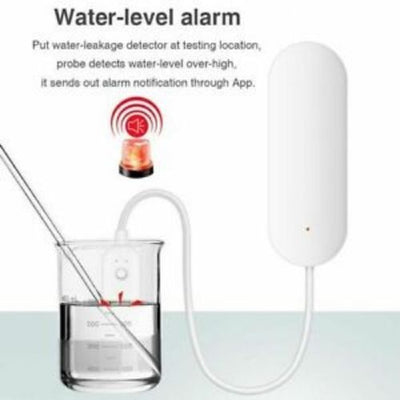 Tuya Smart WiFi Water Leak Sensor Flood Leakage Level Overflow Detector