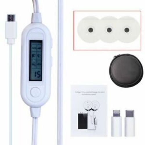 Portable Mini Tens Pulse Body Massager Mobile Phone Control Muscle Stimulator