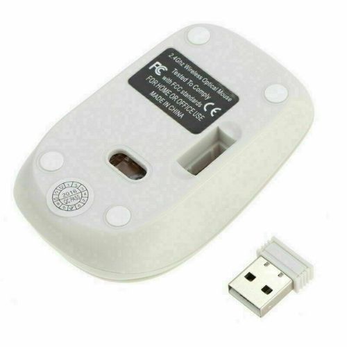 Wireless Keyboard and Mouse Combo Set Optical Mouse for PC Laptop with Receiver