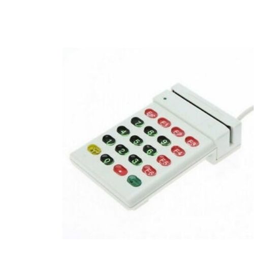 USB Magnetic Stripe Card Reader Credit Card w/ Numeric Keypad POS