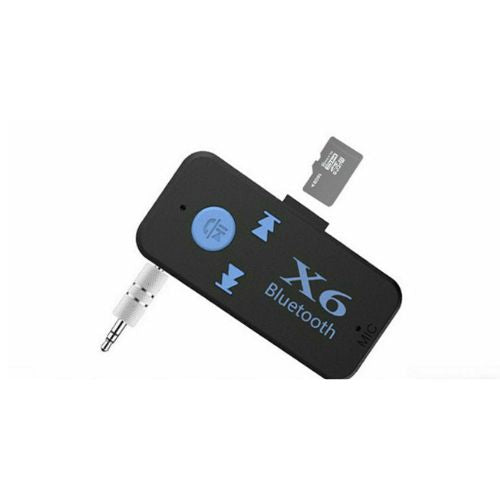 New Wireless Bluetooth Aux Adapter 3.5mm Audio Music Receiver Stereo Mic for Car