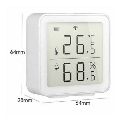 Digital LCD Humidity Temperature Sensor Wireless WIFI SmartHome Thermometer CA