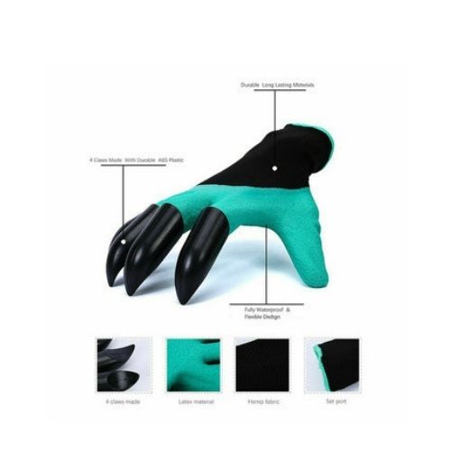 Garden Gloves with Claws for Women and Men outdoor Digging Planting Weeding Seed