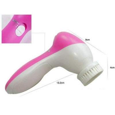 Protable 5in1 Multifunction Electric Face Facial Cleansing Brush Skin Care Clean