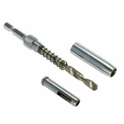 Drill Bit Set Hole Puncher Hinge Tapper for Doors Self Centering Woodworking