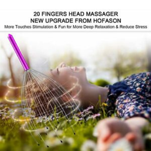 Head Scalp Massager Octopus Equipment Deep Stress Release Hair Stimulation Tool