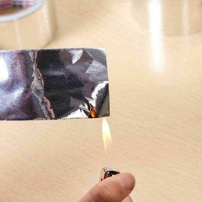 Waterproof Aluminium Foil Adhesive Tape Heat Shield Duct Sealing Silver Repair