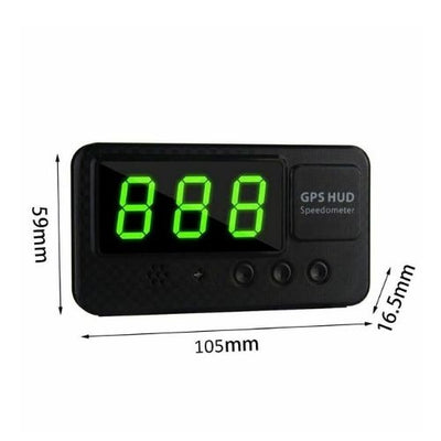 Car Bus Van Head-up Display HUD GPS Digital LED Speed Limit Warning For Car CA