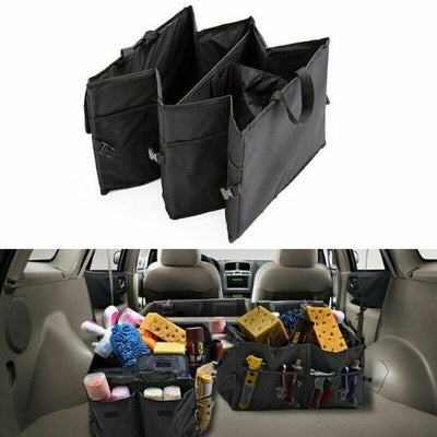 Car Rear Seat Front Back Storage Bag, Travel Essential Multi Pockets Automotive