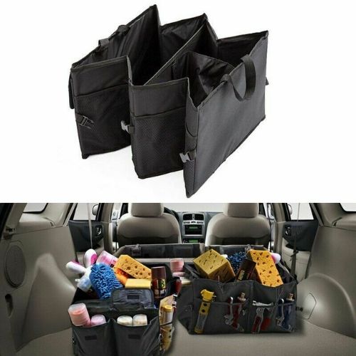 Car Rear Seat Front Back Storage Bag, Travel Essential Multi Pockets Automotive