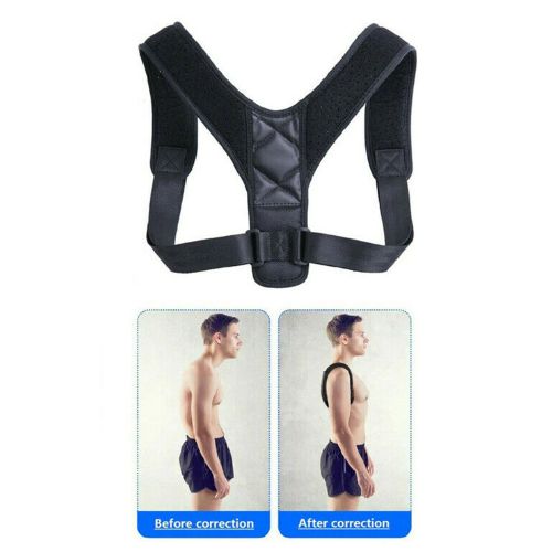 Posture Clavicle Support Corrector Back Straight Shoulders Brace Strap Correct