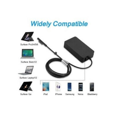 Power Adapter for Surface Pro Laptop 36W with USB Charging Port Charger