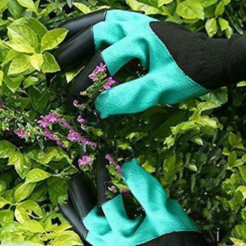Garden Gloves with Claws for Digging Planting Gardening ABS Tool for Home Pot