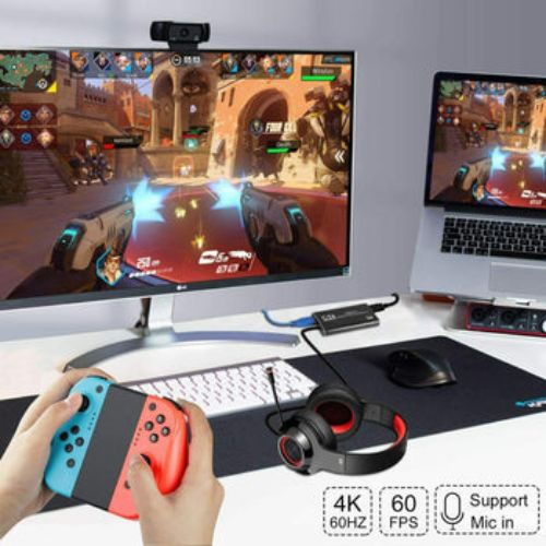 4K Audio Video Capture Card HDMI USB 3.0 Device HD1080P Game Recording Stream