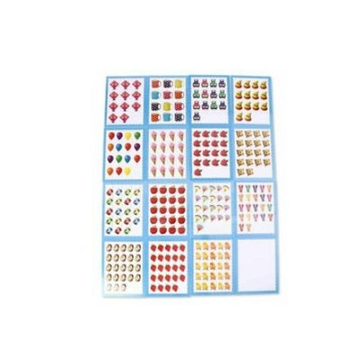 Discover Numbers Flash Cards Education Game and Puzzle 36 Piece (Multicolor)