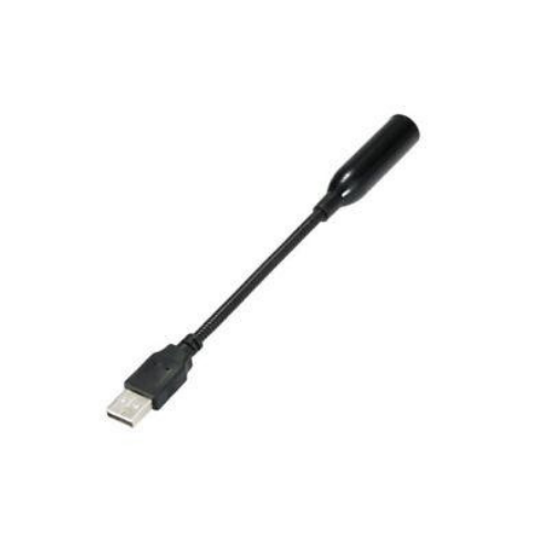 Mini Flexible USB Recording Microphone Mic for Laptop Desktop Notebook PC Black