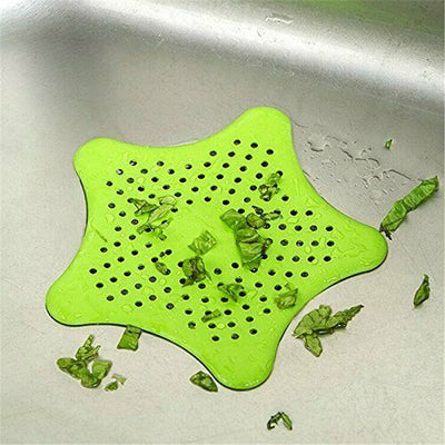 SILICONE SINK STRAINER Kitchen Bath Waste Drain Plug Filter Drain Basin Stopper