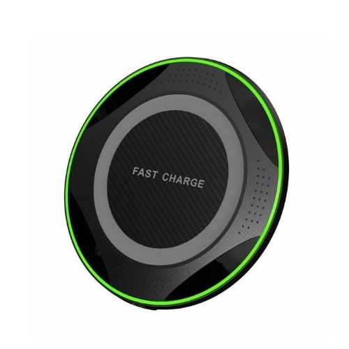 Wireless Charger Qi pad 10W Fast Charging for iPhone X 8 XS XR Samsung Galaxy