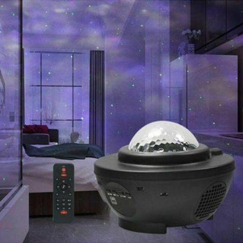 Star Projector Night Light Starry Ocean Sky Party Baby Kids Room Lamp Halloween