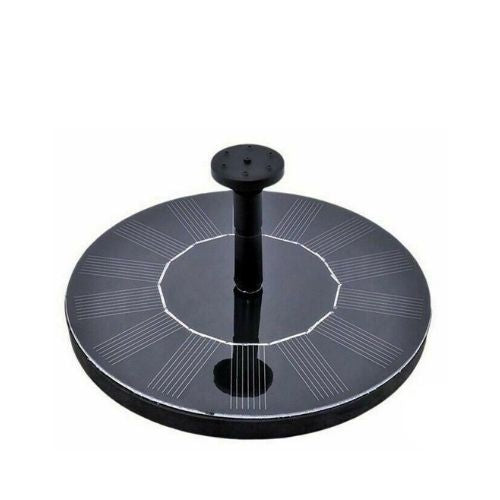 New Outdoor Solar Powered Floating Bird Bath Water Fountain Pump Garden US