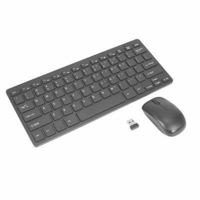 Keyboard&Mouse Combo Wireless 2.4Ghz Optical Mouse USB Receiver For Pc Laptop