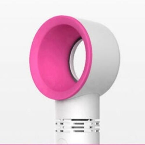 Handheld Bladeless Fan Portable USB Charging Mini Air Cooler Rechargable