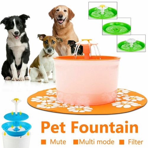 1.6L Automatic Pet Water Fountain Water Dispenser Dog Cat Health Caring Hygienic