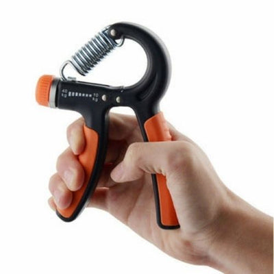 Sport Hand Grip Strengthener Adjustable Forearm Wrist Finger Exercise Trainer CA