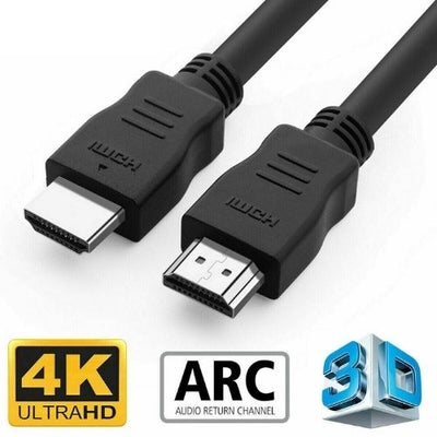 4K Ultra HD Premium HDMI Cable V2.0 3D High Speed Zinc Braided 2m 3m 5m 10m 15m
