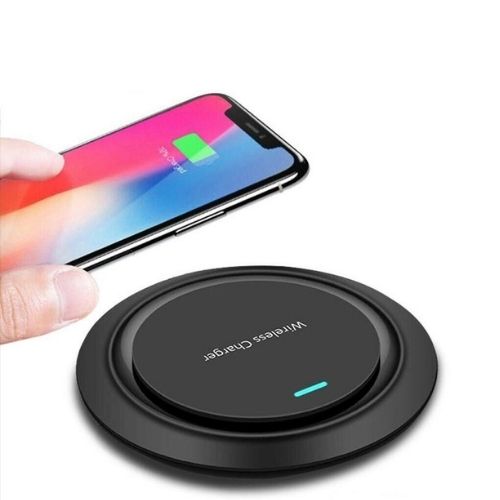 Fast Qi Wireless Charger Pad Charging For iPhone 11 12 XR 8 S20 FE S10 + S9 S8