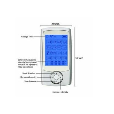 Pain Relief Tens Electrotherapy Machine Muscle Stimulater Electric Shock Therapy