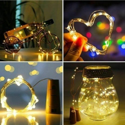 LED String Light Outdoor Warm White Lights Bedroom Fairy Garden Lighting Strip