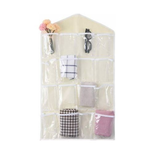 16 Pockets Hanging Handbag Organizer Bag Storage Holder Wardrobe Closets Hanger