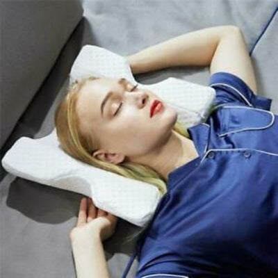 Arm Cuddling Curved Memory Foam Pillow Detachable Slow Rebound Tunnel Shaped THD