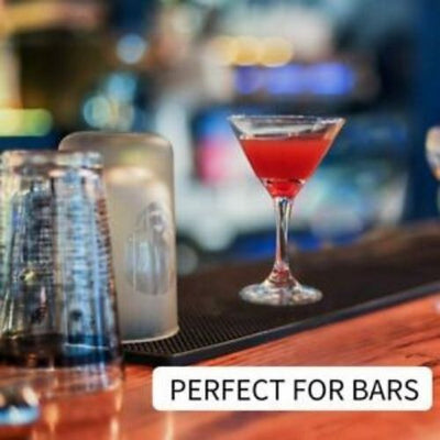 Non-slip Rubber Bar Mat Bar Runner Glass Drip Tray Beer Drink Rail Bars Service