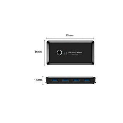 USB 3.0 Sharing Switch / Selector 2 Computer Sharing 4 USB 3.0 Device KVM