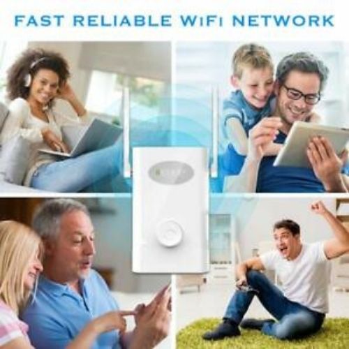 Wireless Signal Booster WiFi Extender AC 1200 Dual Band Repeater Router AP