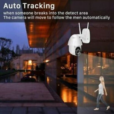 IP66 Outdoor 1080P WiFi IP Camera Wireless CCTV HD PTZ Home Security IR Camara