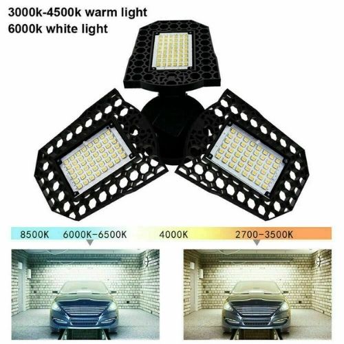 Garage Ceiling Lights 60w Shop Light for Warehouse Basement Parking Lot workshop