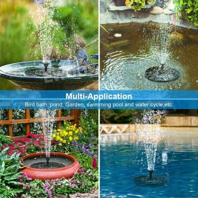 Garden Water Fountain Pool Pond Decoration Floating Solar Powered Water Pump